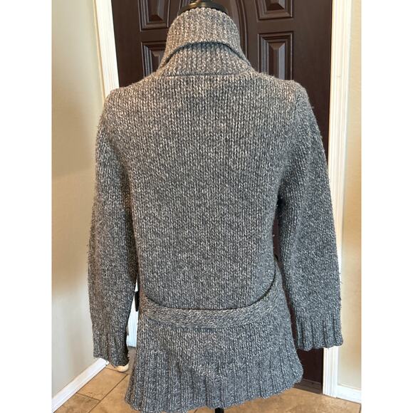 Vintage American Eagle Lambswool Collegiate Cardigan - Picture 2 of 5